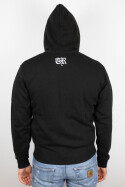 True Rebel Zip Hoodie AFA 2.0 Pocket Print Black 4XL