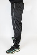 Less Talk Athletics Piped Trackpants Black