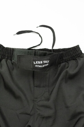 Less Talk MMA Shorts All Black