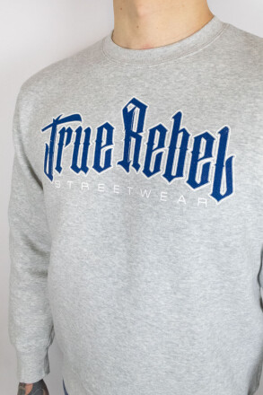 True Rebel Sweater Vatos Locos Grey Navy