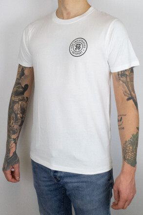 Less Talk T-Shirt RS Pocket Print White