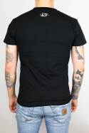 Less Talk College T-Shirt Black
