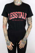 Less Talk College T-Shirt Black