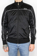 Less Talk Athletics Piped Trackjacket Black