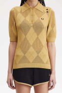Fred Perry Amy Knitted Shirt Black
