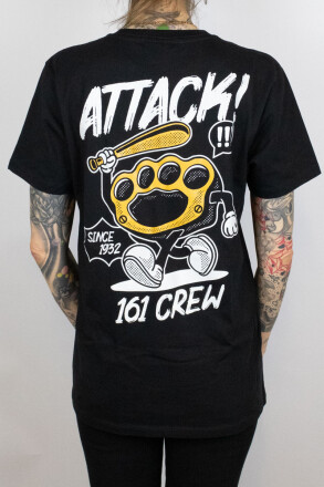 True Rebel T-Shirt Attack Black