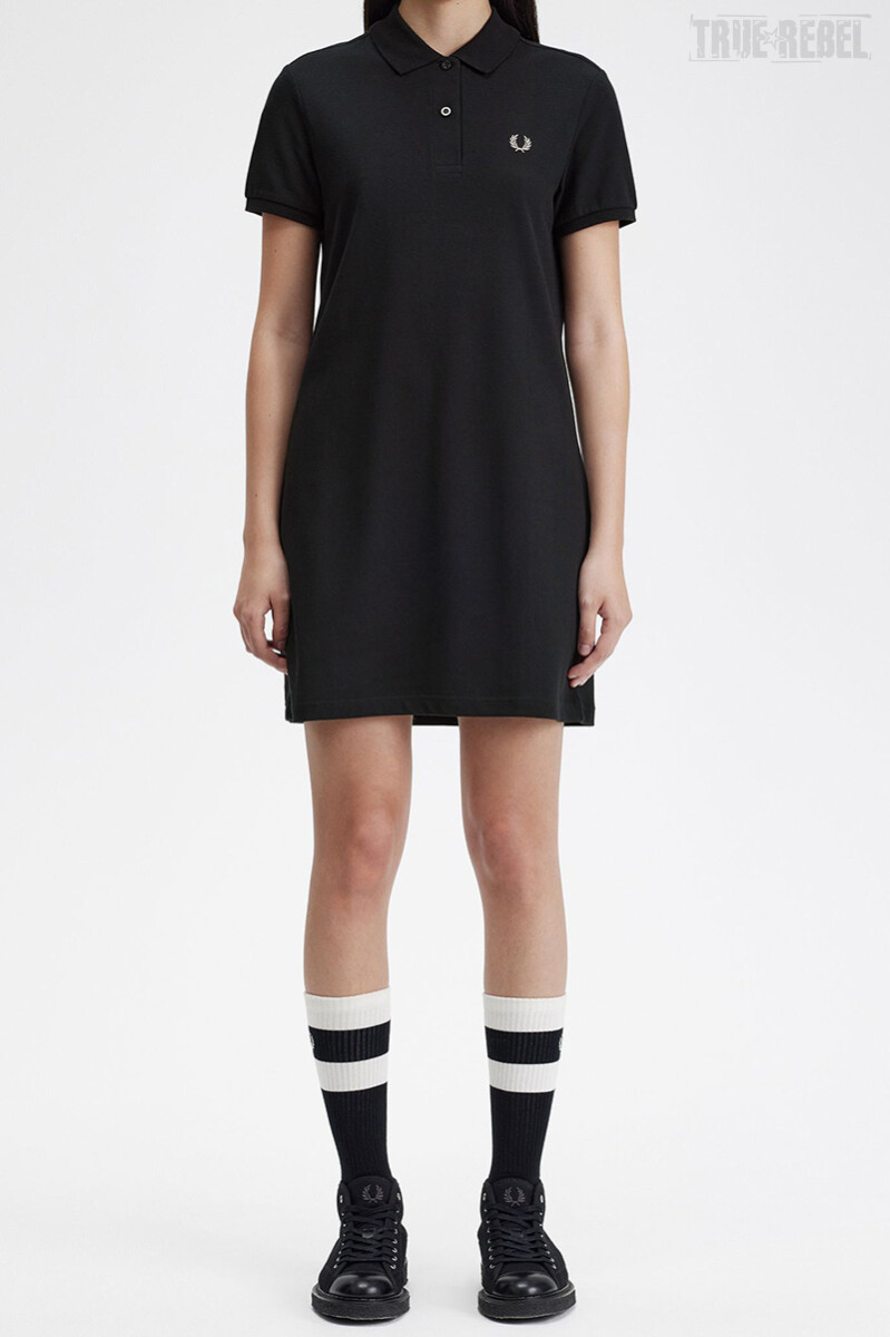 Fred Perry Dress Black White