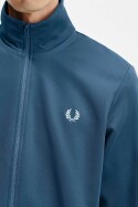 Fred Perry Track Jacket Midnight Blue Light Ice
