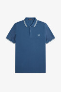 Fred Perry Polo Shirt Twin Tipped Midnight Blue