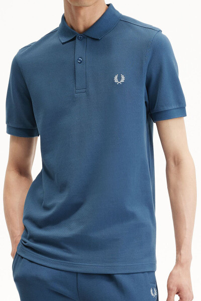 Fred Perry Polo Shirt Plain Midnight Blue