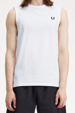 Fred Perry Vest White