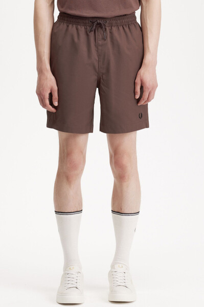 Fred Perry Classic Swimshorts Carrington Brick Black