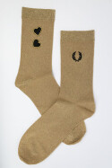 Fred Perry Amy Winehouse Socks Lurex 1964 Gold