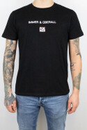 True Rebel T-Shirt FCK NZS Immer & Überall Black