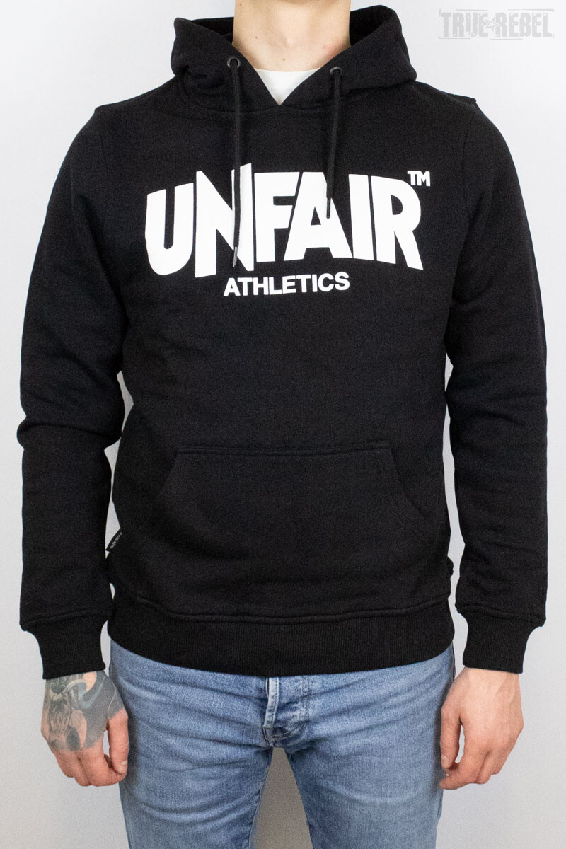 Unfair Athletics Classic Label Hoodie Black