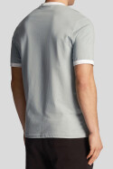 Lyle & Scott Ringer T-Shirt Slate Blue White