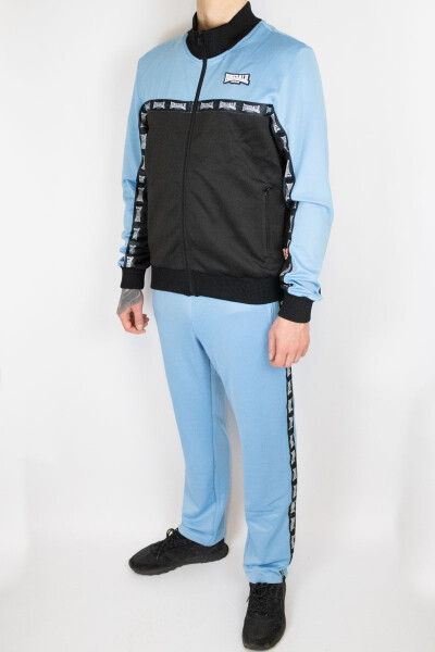 Lonsdale Woodwick Tracksuit Black Blue