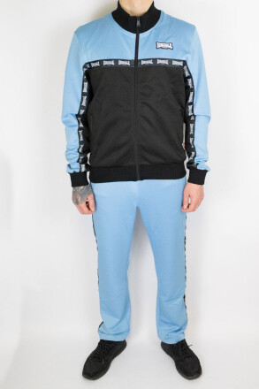 Lonsdale Woodwick Tracksuit Black Blue