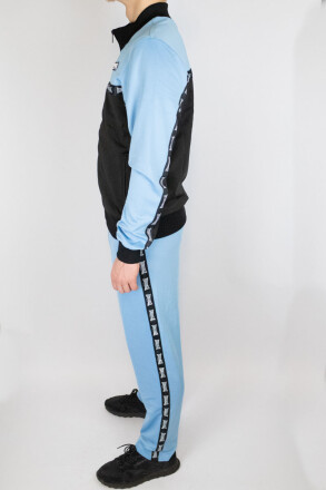 Lonsdale Woodwick Tracksuit Black Blue