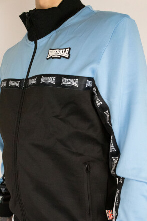 Lonsdale Woodwick Tracksuit Black Blue