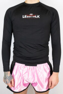 Less Talk Rashguard Longsleeve Black