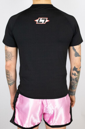 Less Talk Rashguard Shortsleeve Black M