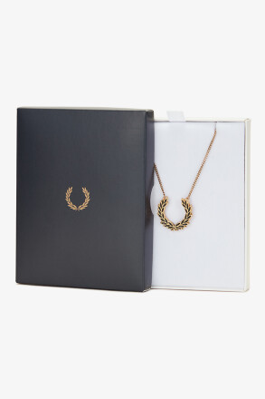 Fred Perry Necklace Laurel Wreath Gold
