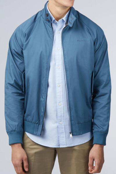 Ben Sherman Signature Harrington Jacket Teal XL