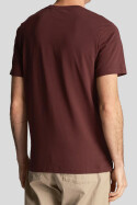 Lyle & Scott Plain T-Shirt Rich Burgundy