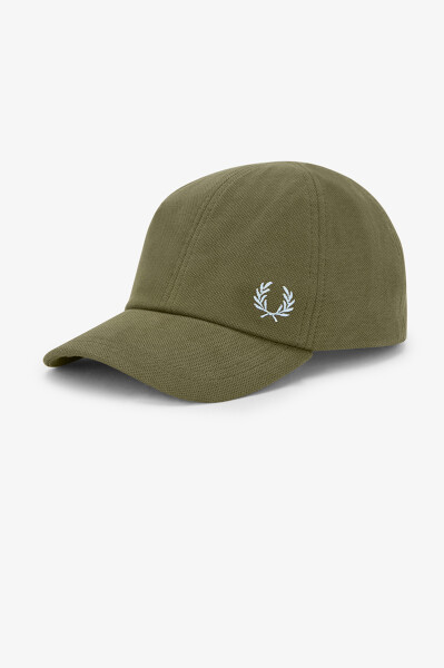 Fred Perry Classic Pique Cap Uniform Green Ice Blue