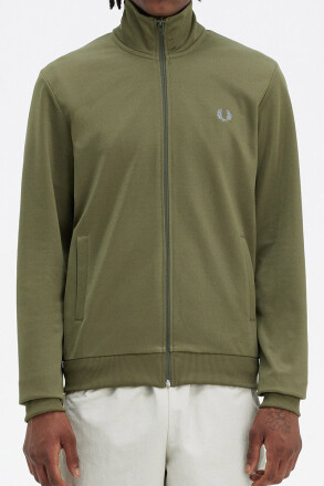 Fred Perry Track Jacket Uniform Green