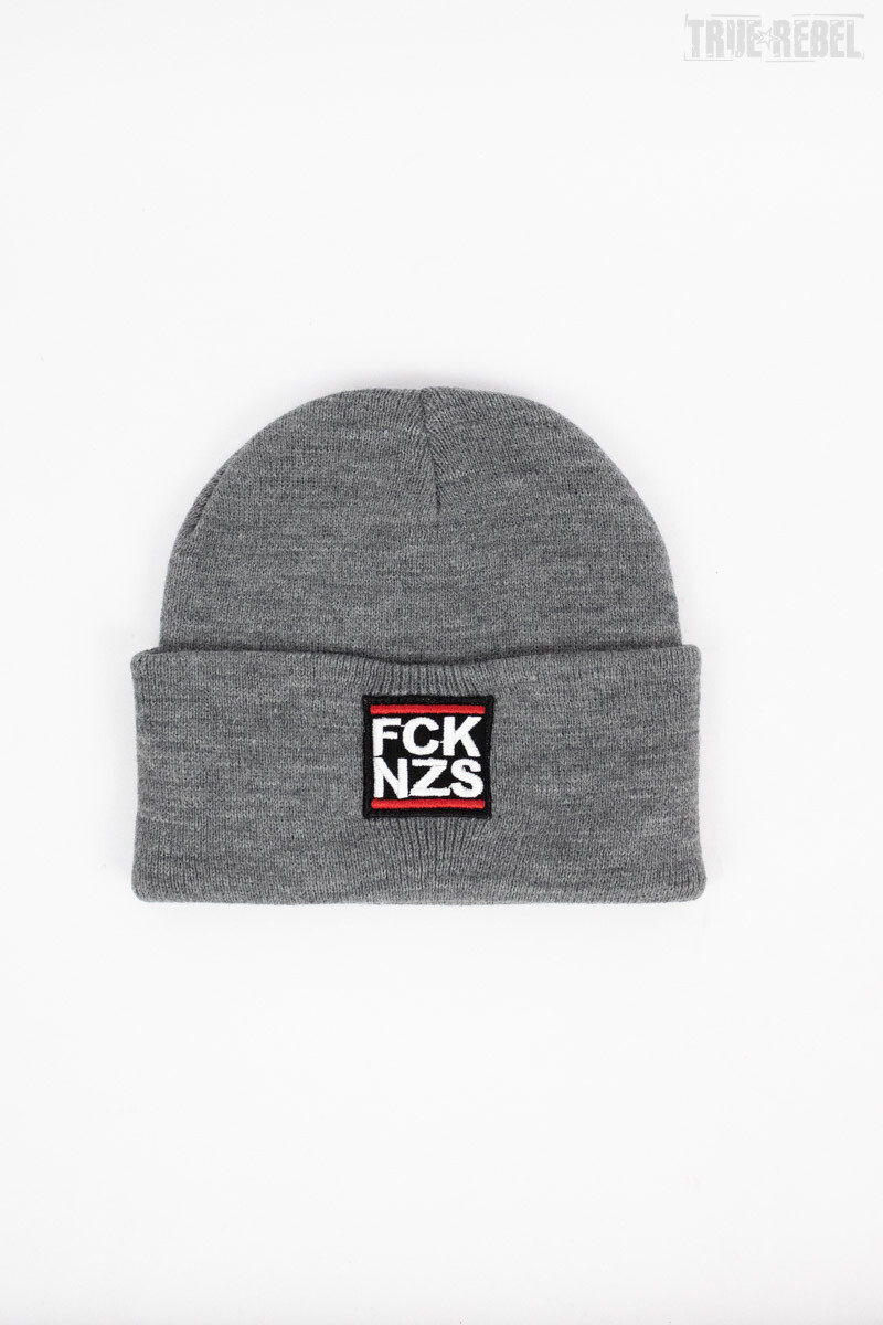 True Rebel Beanie FCK NZS Granite