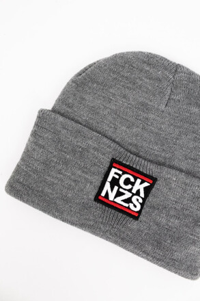 True Rebel Beanie FCK NZS Granite