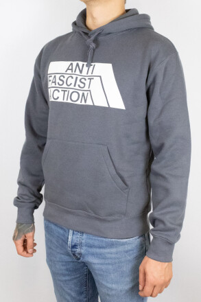 True Rebel Hoodie AFA 2.0 Convoy Grey White