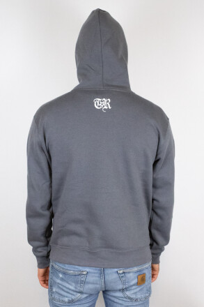 True Rebel Hoodie AFA 2.0 Convoy Grey White