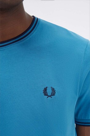 Fred Perry T-Shirt Twin Tipped Ocean Navy