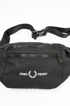 Fred Perry Flip Crossbody Bag Black