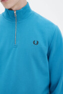 Fred Perry Halfzip Sweater Ocean Navy