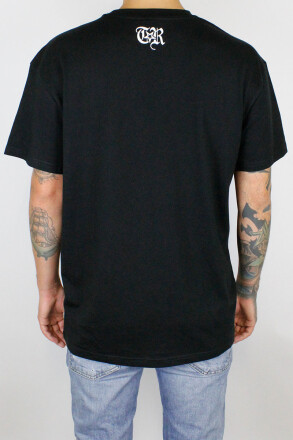 True Rebel Oversized T-Shirt FCK NZS Outline Black