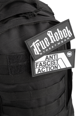 True Rebel 3 Patches Backpack Black