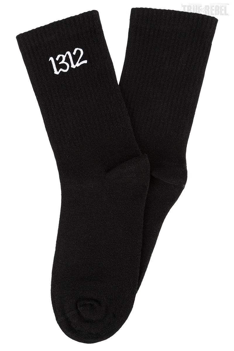 Sixblox. Socks Embroidered 1312 Black