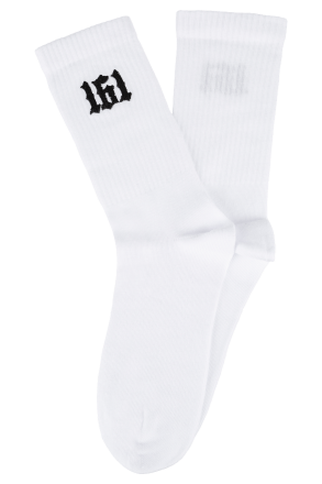 True Rebel Embroidered Socks 161 Classic White