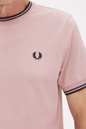 Fred Perry T-Shirt Twin Tipped Dusty Rose Pink