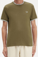 Fred Perry T-Shirt Twin Tipped Uniform Green