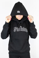 True Rebel Hoodie Vatos Locos Outline Black