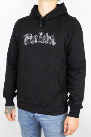 True Rebel Hoodie Vatos Locos Outline Black L