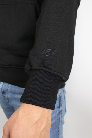True Rebel Hoodie Vatos Locos Outline Black L