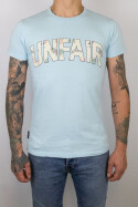 Unfair Athletics T-Shirt Beach Season Curved Sky Blue