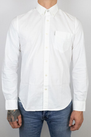 Ben Sherman Shirt Signature Gots Organic White
