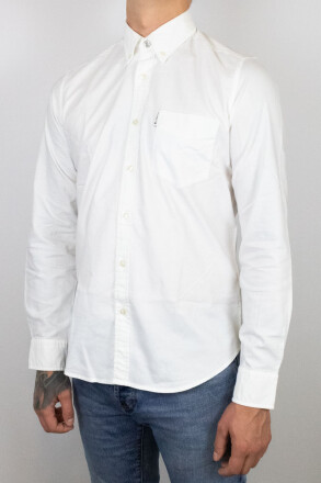 Ben Sherman Shirt Signature Gots Organic White